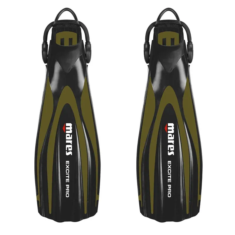 Neu Diving Fins Excite Pro Olive XS-34-37 Mares 410026SAXSOL