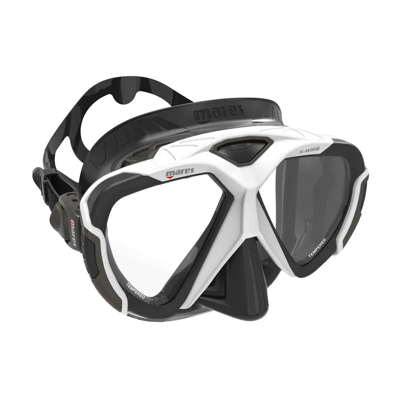 Garantierte Lieferung Diving Mask X-Wire White-Grey Mares 411068EBWHGBK