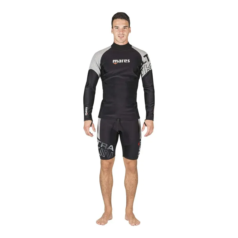 Diving Undersuit Ultraskin Long Sleeve Man Black-Grey M Mares 412389M Nur Für Kurze Zeit