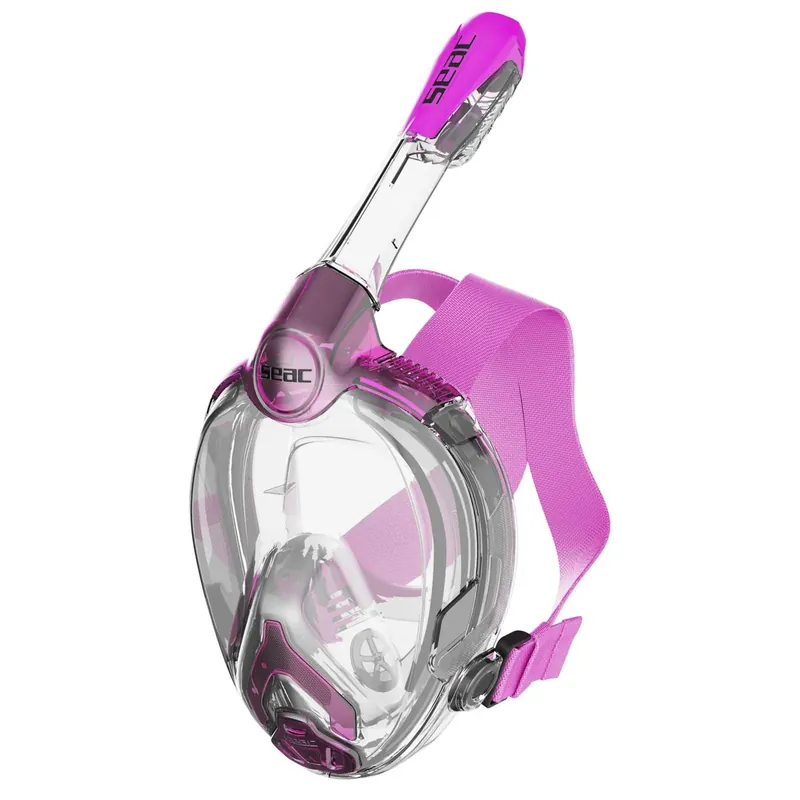 Super-Preis Snorkeling Full Face Mask Libera Transparent-Pink Kids Seac 170-20PT-SKL