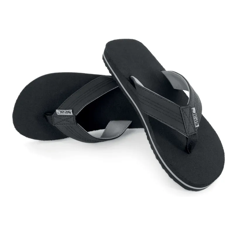 Begrenztes Angebot Flip Flops Kauai Black-Grey Size 40 Seac 150-17NG-40