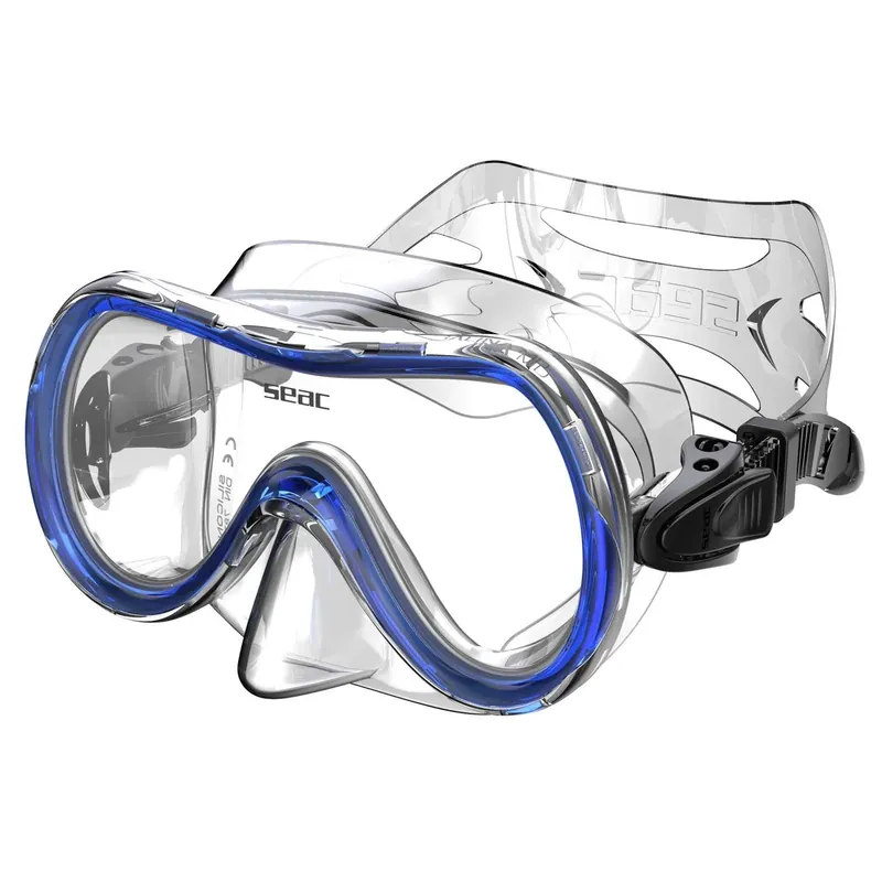 Snorkeling Mask Salina Md Clear-Blue Seac 9446B Top-Angebot
