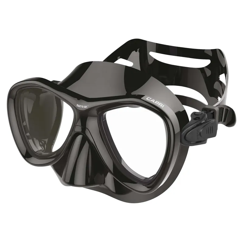 Schnäppchen Snorkeling Mask Capri Black Seac 9421N