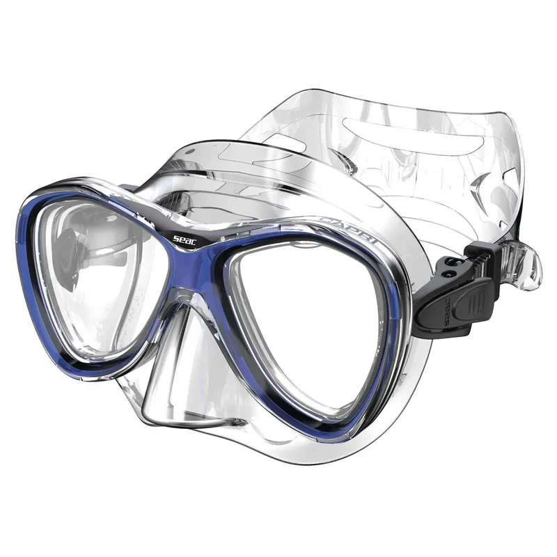 Markenprodukt Snorkeling Mask Capri Clear-Blue Seac 9420B