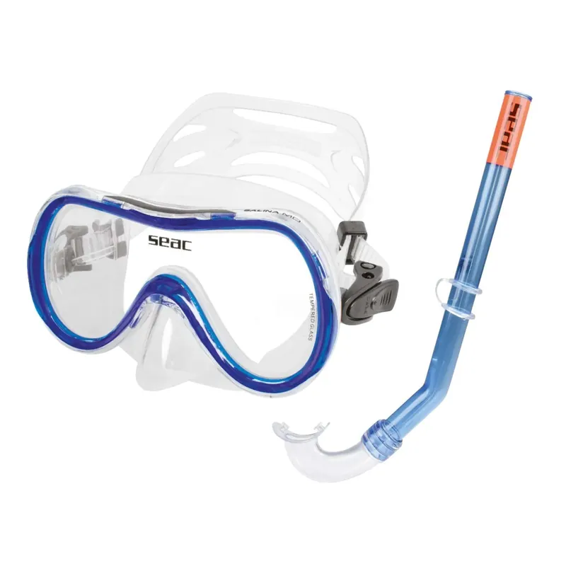 Snorkeling Set Salina Slt Z Grande Clear-Blue Seac 9459B Günstig