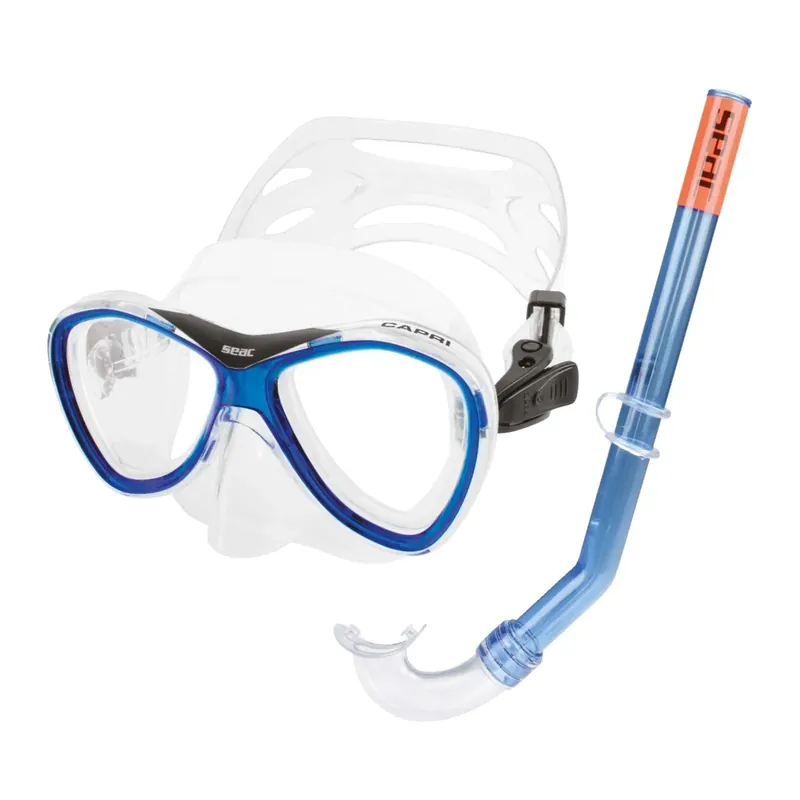 Jetzt Kaufen Snorkeling Set Capri Slt Z Grande Clear-Blue Seac 9464B