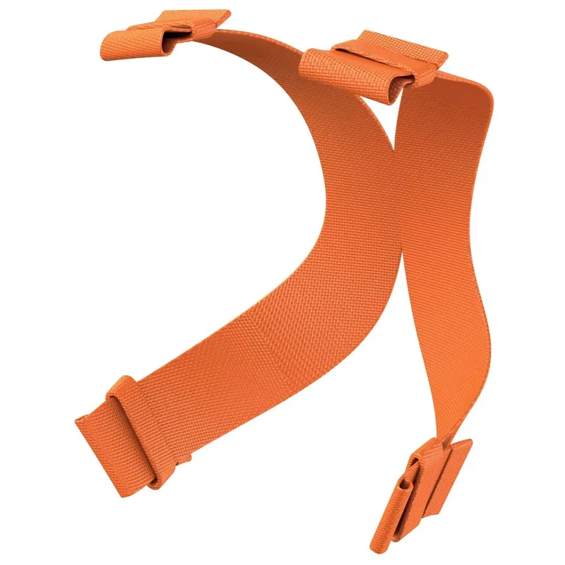 Elastic Full Face Mask Fabric Strap Orange Seac 172-3O Neu