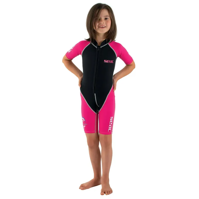 Shorty Dolphin Girl 1,5 mm Pink 5 Years Seac 1-88-5A Sonderangebot