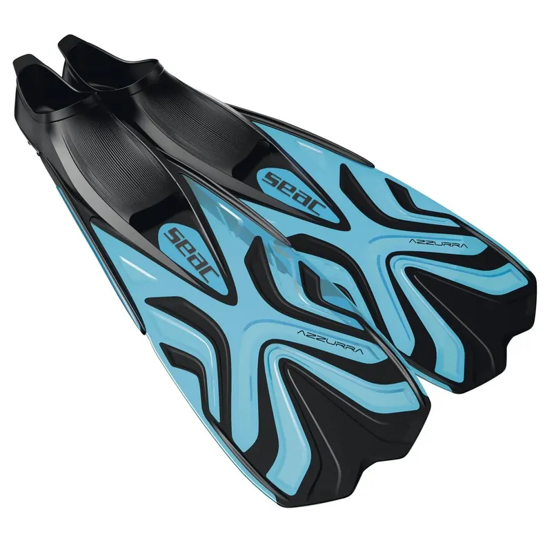 Nur Für Kurze Zeit Snorkeling Fins Azzurra Kids Light-Blue 32-33 Seac 71-54AZ-32-33