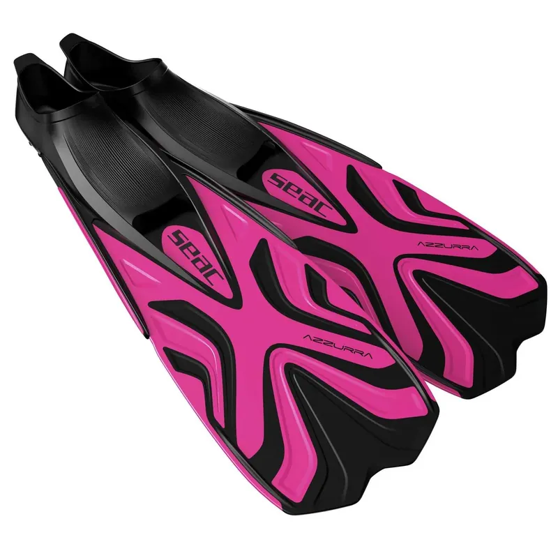 Snorkeling Fins Azzurra Kids Pink 32-33 Seac 71-54P-32-33 Echt