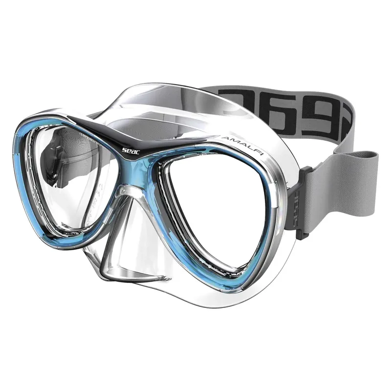 Snorkeling Mask Amalfi Aquamarine Seac 75-79A-SKL Preisreduziert