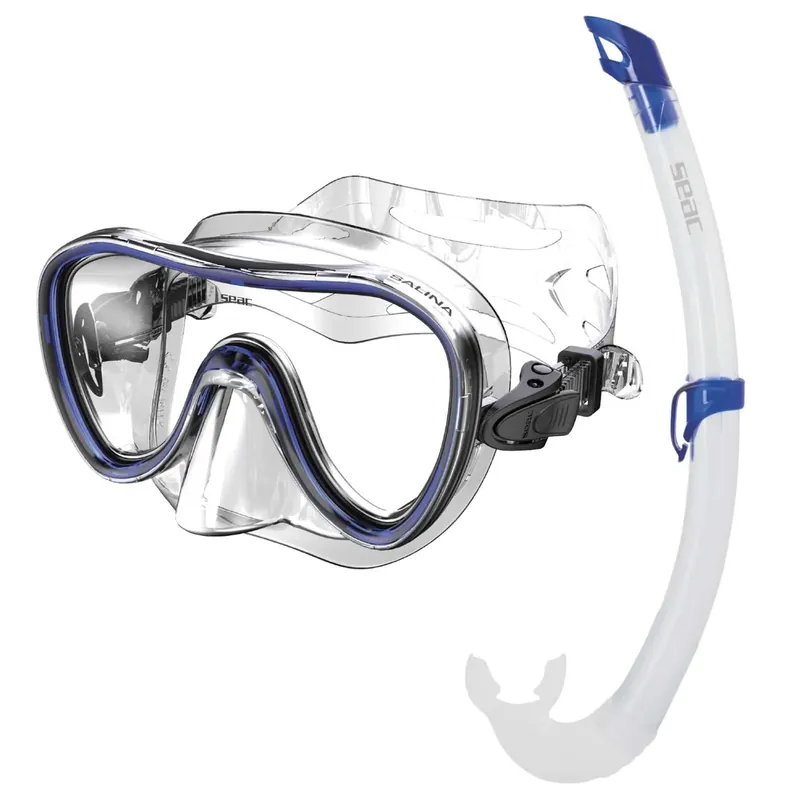 Snorkeling Set Salina Top Blue Seac 89-105B Ausverkauf