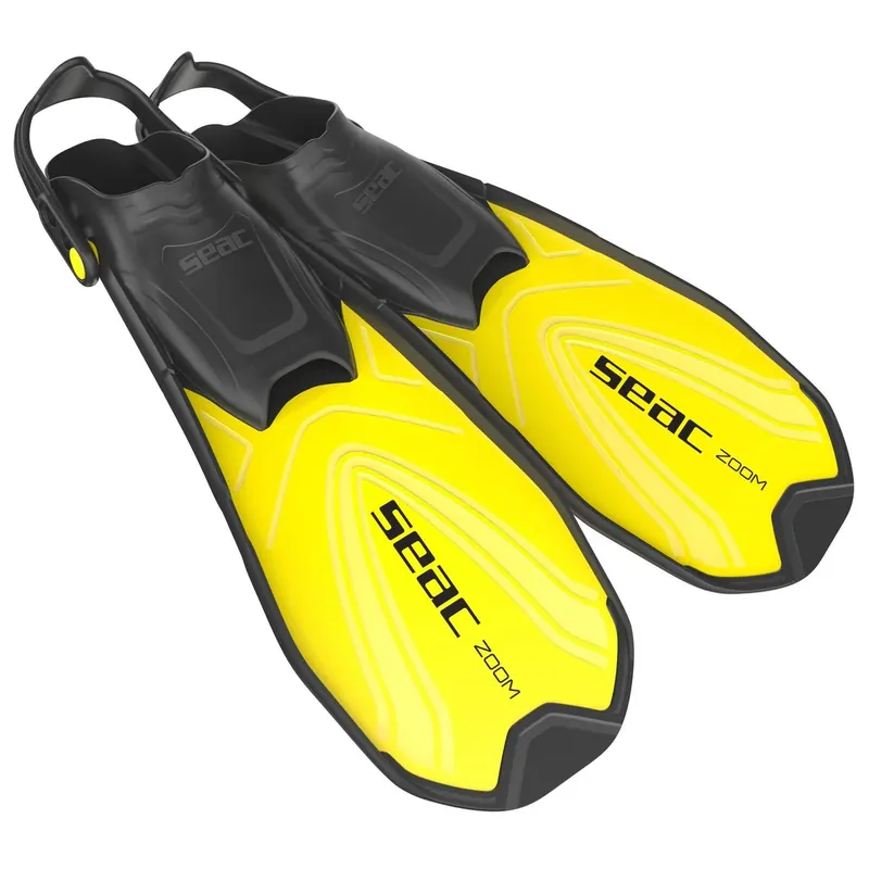 Snorkeling Fins Zoom Yellow L-XL ~ 45-47 Seac 71-41Y-L-XL Angebot