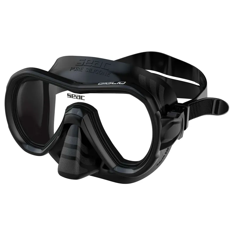 Snorkeling Mask Giglio Black Seac 75-47N-SBL Preiswert