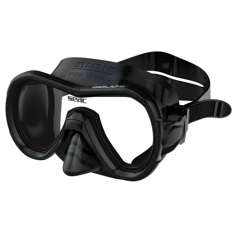 Snorkeling Mask Giglio Md Black Seac 75-48N-SBL Aktuell