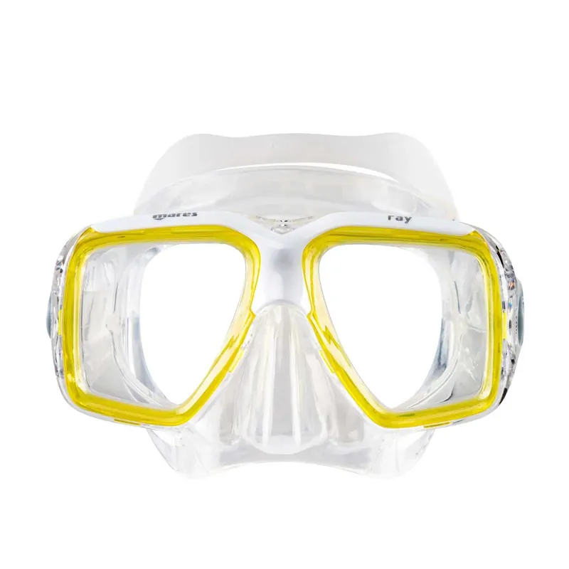 Direkt Vom Hersteller Snorkeling Mask Ray Yellow-White-Clear Mares 411242SCYLWCL