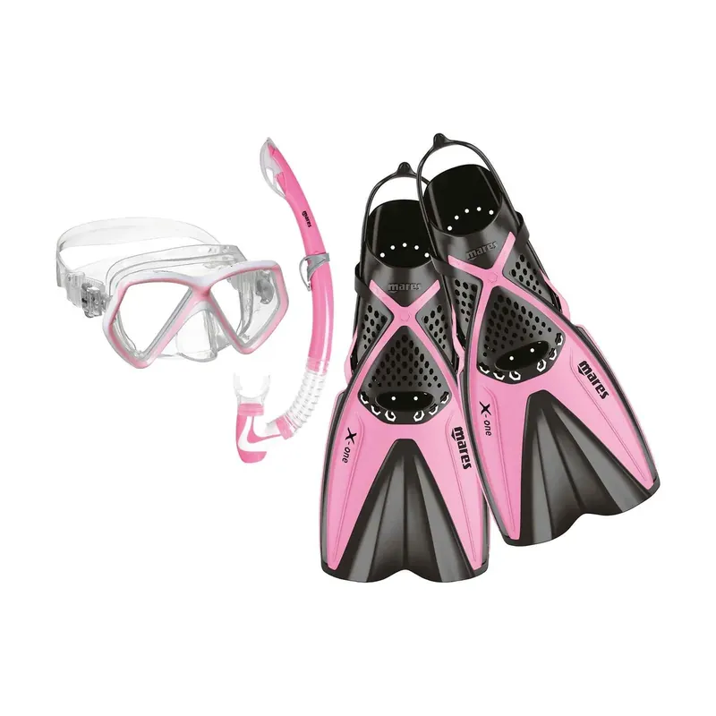 Snorkeling Set X-One Pirate Kids Pink S-4-14 Years Mares 410759TBPKS Mega-Angebot