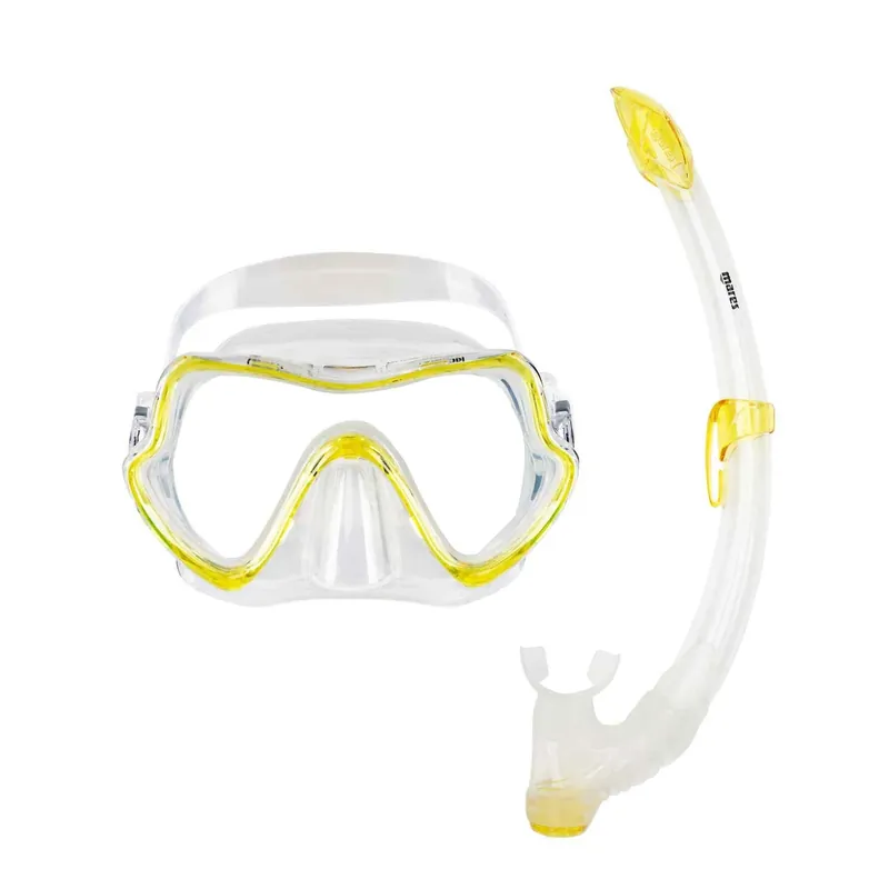 Preis Gesenkt Snorkeling Combo Pure Vision Reflex-Yellow-Clear Mares 411736SFRYLCL