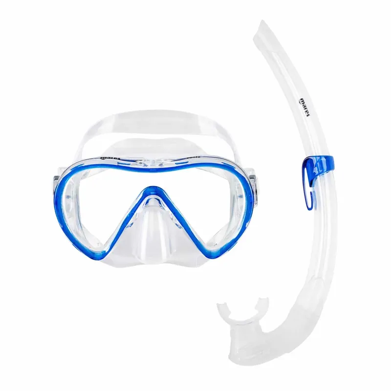 Snorkeling Combo Vento Reflex-Blue-Clear Mares 411746SFRBLCL Geprüft