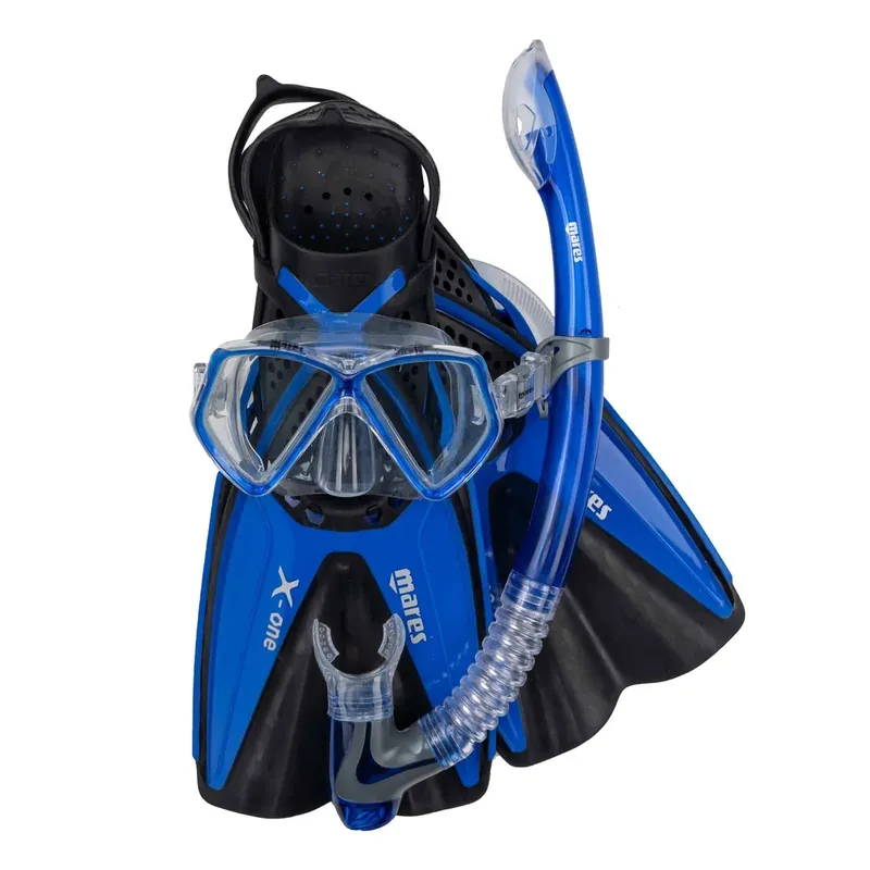 Preis Gesenkt Snorkeling Set X-One Pirate Kids Blue XS-4-14 Years Mares 410759TBBLXS