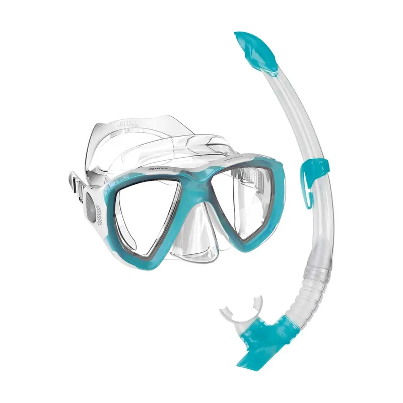 Finale Aktion Snorkeling Combo Trygon Aqua-White-Clear Mares 411792AQWCL