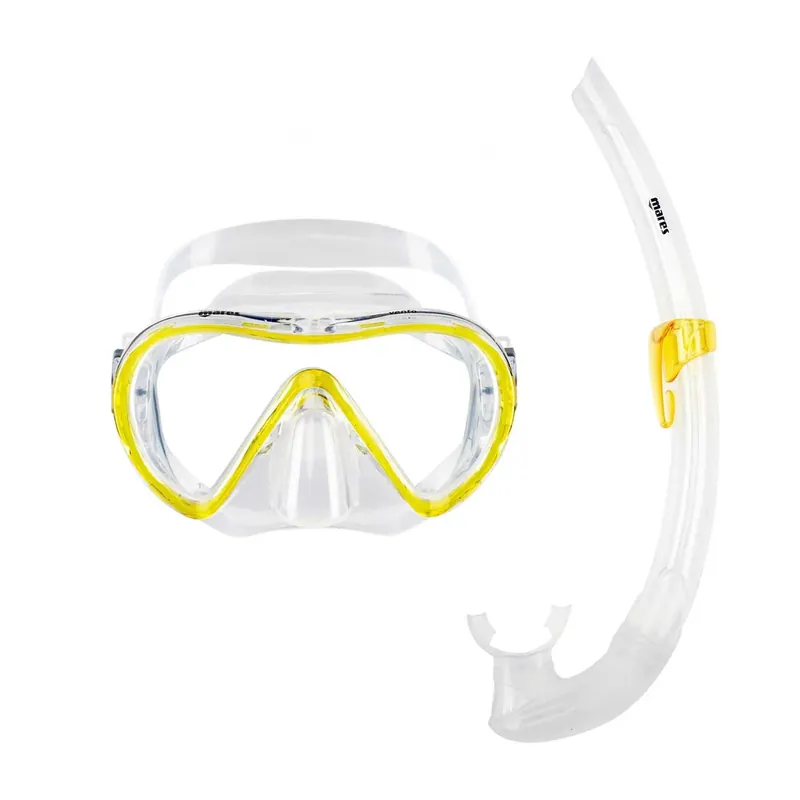 Begrenztes Angebot Snorkeling Combo Vento Reflex-Yellow-Clear Mares 411746SFRYLCL