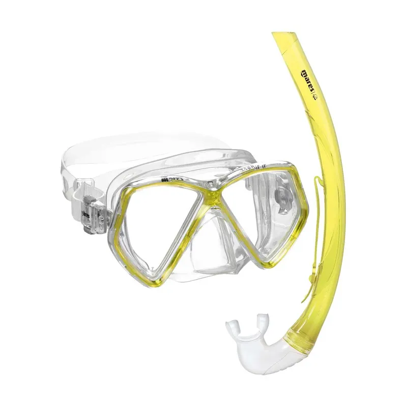 Snorkeling Combo Zephir Kids Reflex-Yellow-Clear 8-14 Years Mares 411730GURYLCL Finale Aktion