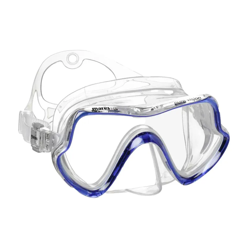 Snorkeling Mask Pure Vision Blue-Reflex-Clear Mares 411217SCCLRBL Bestseller