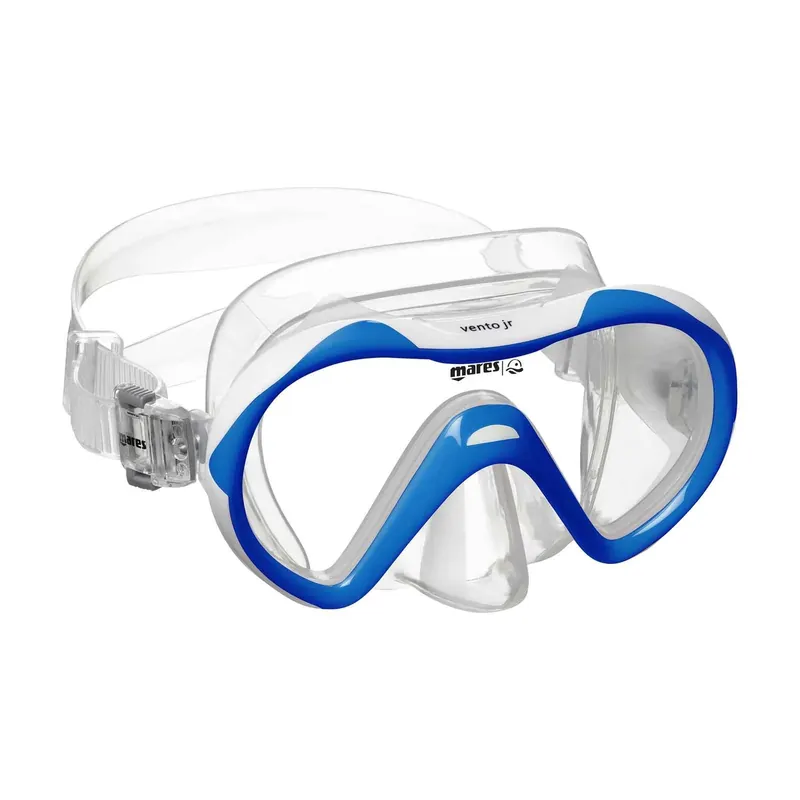Snorkeling Mask Vento Kids Blue-White 8-14 Years Mares 411240SCBLWCL Rabatt