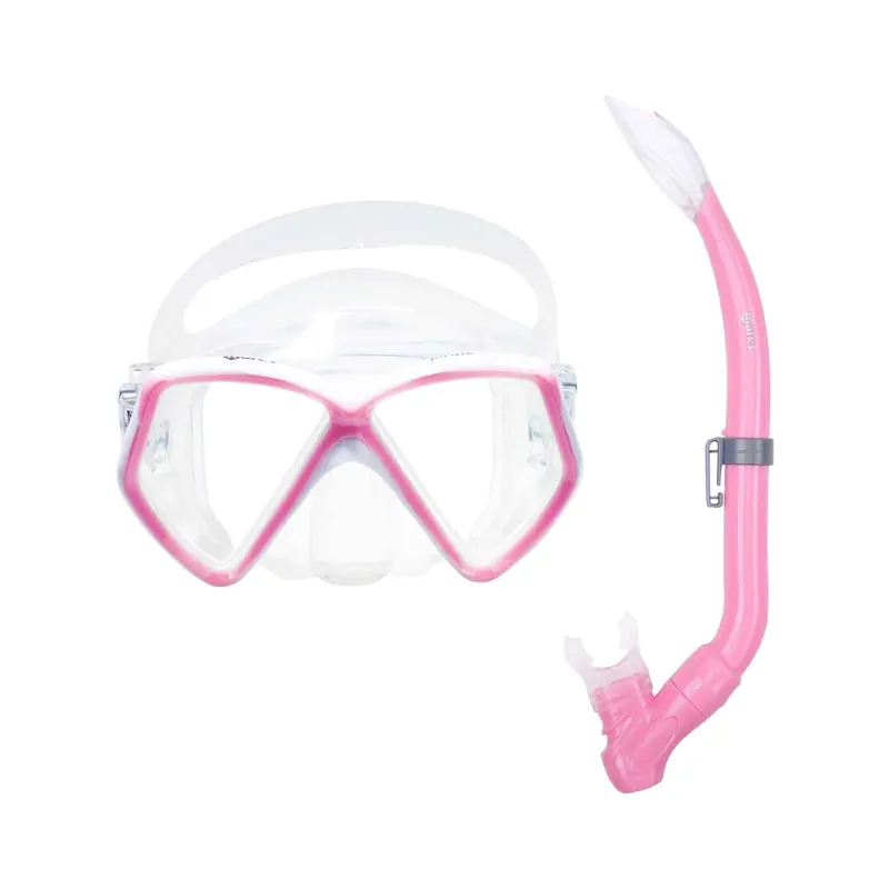 Snorkeling Combo Pirate Kids Pink-White-Clear 8-14 Years Mares 411757SFPKWCL Neu Im Sortiment