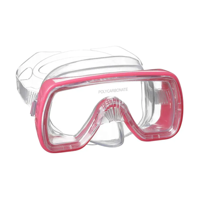 Snorkeling Mask Caribe Kids Pink 4-7 Years Mares 411327PK Solange Der Vorrat Reicht