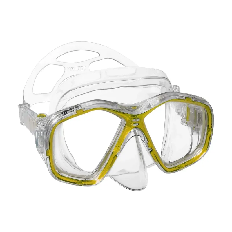 Snorkeling Mask Tapu Yellow-Reflex Mares 411281SCRYLCL Schneller Versand