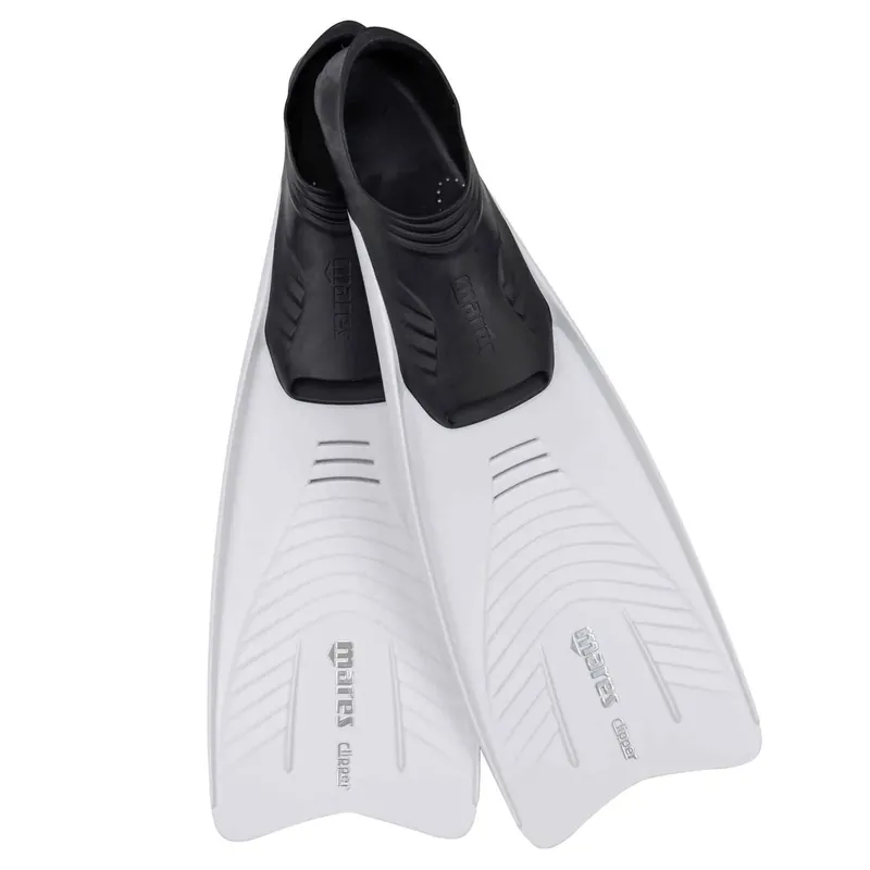 Snorkeling Fins Clipper White EU 43-44-UK 7,5-8,5-USA 8,5-9,5 Mares 410344SA043WH Echt