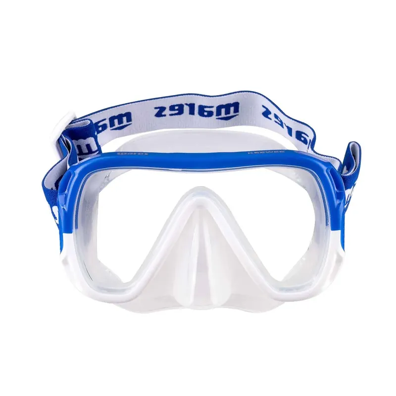 Snorkeling Mask Keewee Blue-White Mares 411075SCBLWCL Knallerangebot