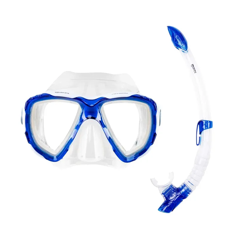 Snorkeling Combo Trygon Blue-White-Clear Mares 411792BLWCL Billig