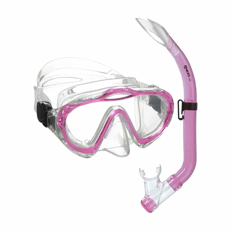 Snorkeling Combo Sharky Kids Reflex-Pink-Clear 4-7 Years Mares 411729RPKCL Wochenendangebot
