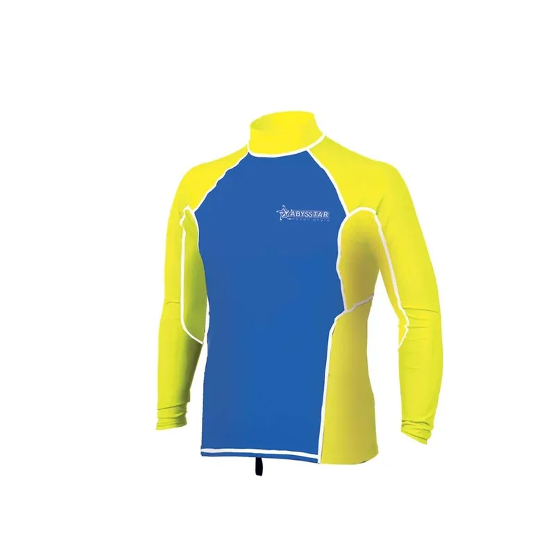 Jetzt Kaufen Swimming T-Shirt Tijuana Lycra Long Sleeve Kids Yellow-Blue 6 Years Abysstar 69509