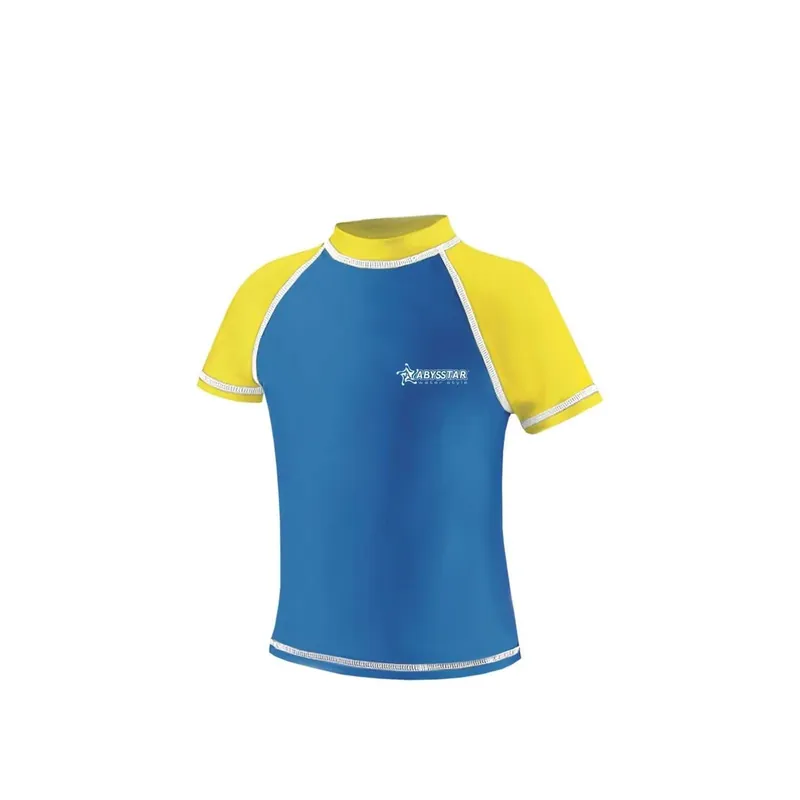 Sale Swimming T-Shirt Tijuana Lycra Kids Blue-Yellow 4 Years Abysstar 67041