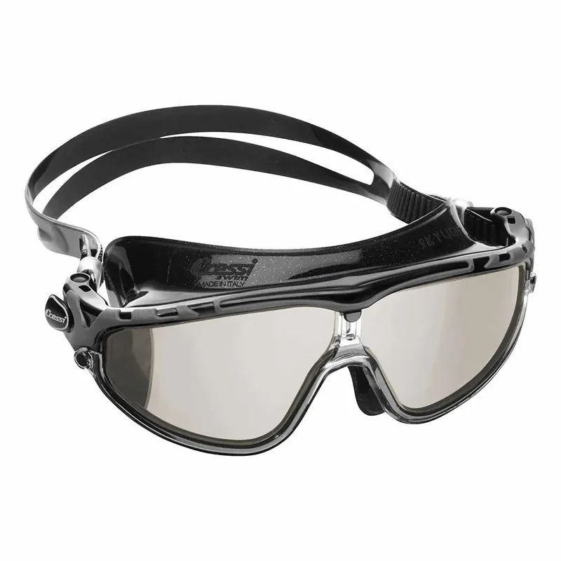 Swimming Mask Skylight Dark-Black Mirrored Lenses Cressi DE2034750 Direktkauf