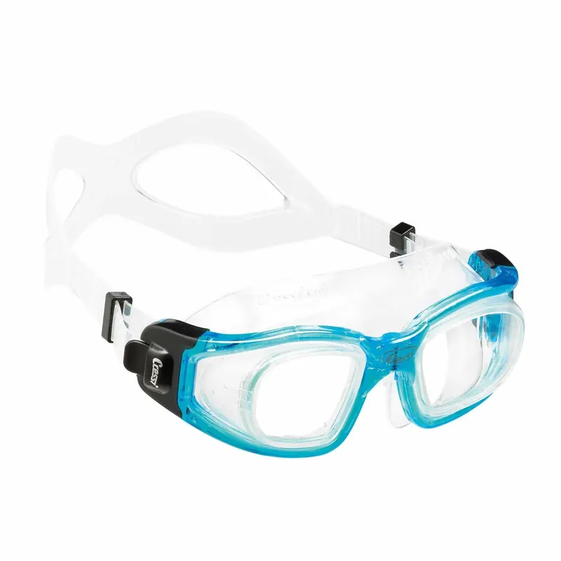 Swimming Mask Galileo Glass Tempered Lenses Transparent-Aquamarine Cressi DE205599 Garantierte Lieferung