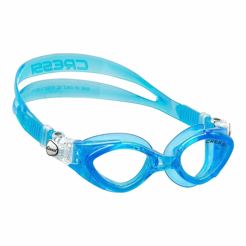 Beliebt Swimming Goggles King Crab Kids Transparent-Blue Cressi DE202263