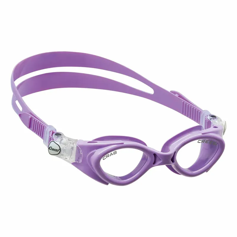 Swimming Goggles Crab Kids Transparent-Lilac Cressi DE203141 Bestseller