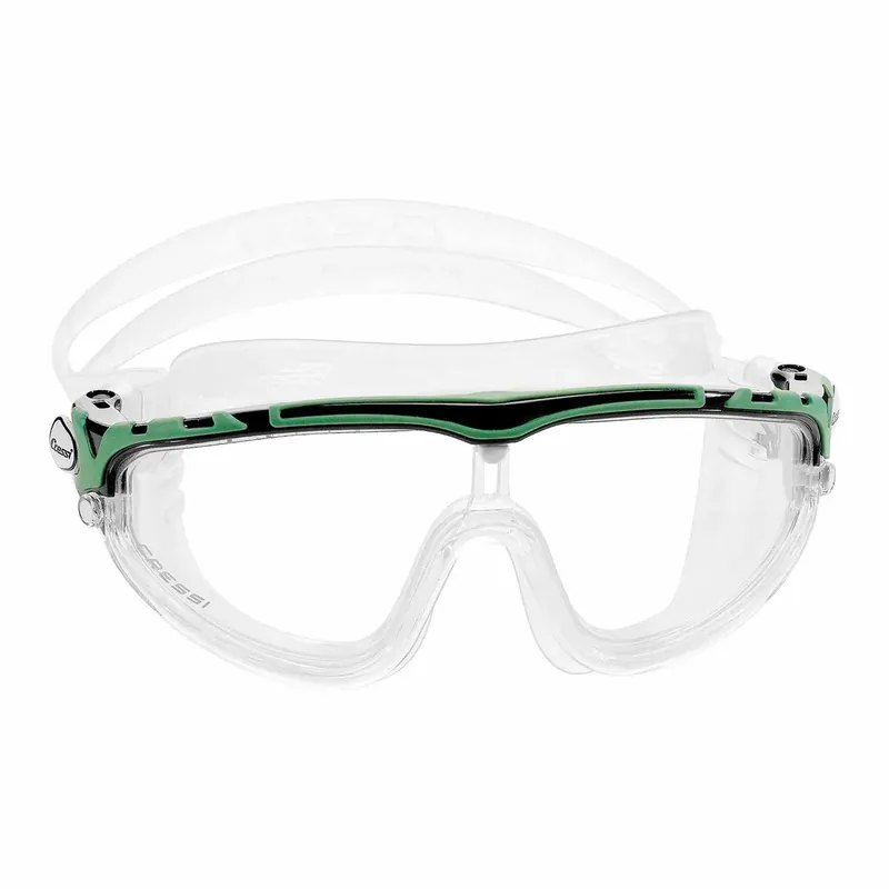 Sofort Bestellen Swimming Mask Skylight Transparent-Black-Lime Cressi DE203367
