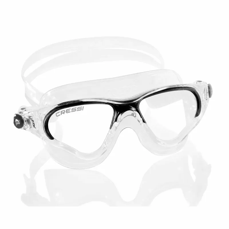 Wochenendangebot Swimming Mask Cobra Transparent-Black Cressi DE201950
