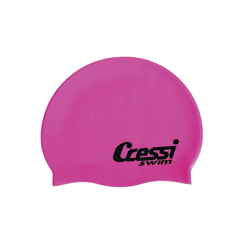 Markenprodukt Swimming Silicone Cap Kids Pink Cressi FDF220240