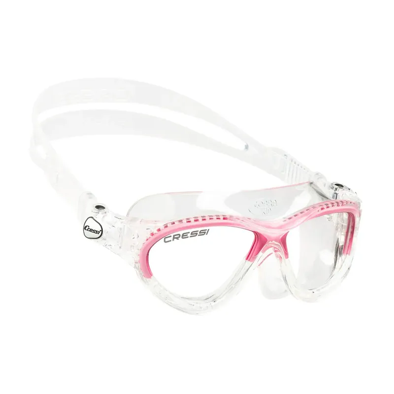 Swimming Mask Cobra Kids Transparent-Pink Cressi DE202040 Kracherpreis