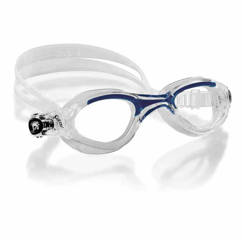 Neue Ware Swimming Goggles Flash Medium Transparent-Blue Cressi DE203020
