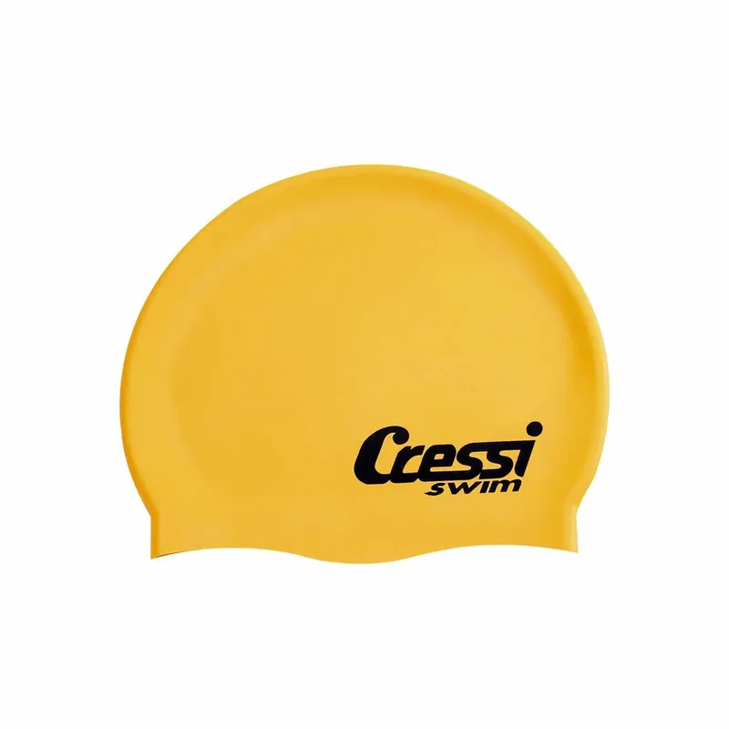 Swimming Silicone Cap Kids Yellow Cressi FDF220210 Top-Seller