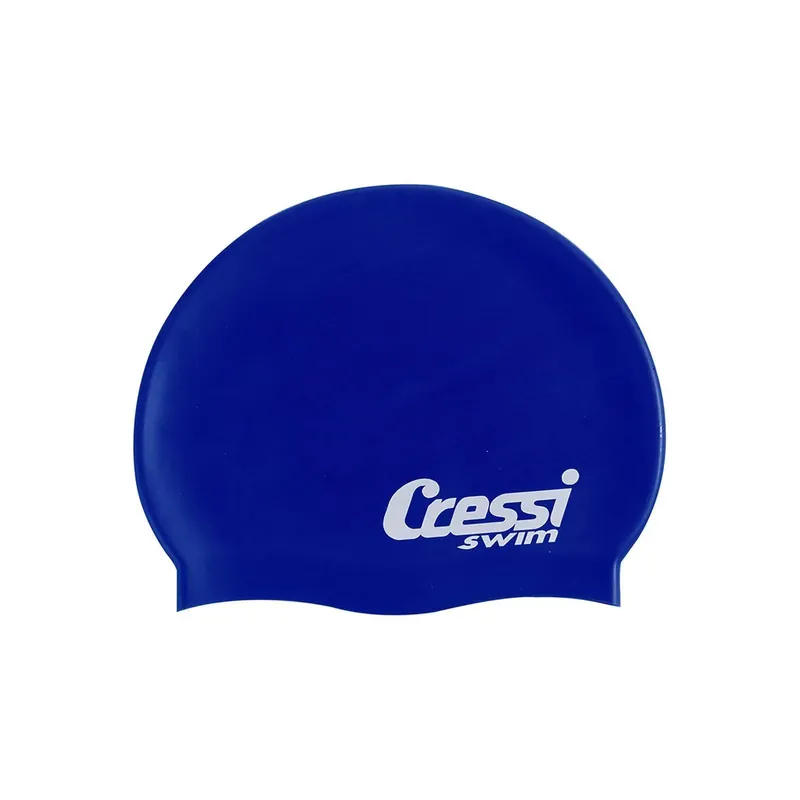 Swimming Silicone Cap Kids Royal-Blue Cressi FDF220223 Markenprodukt