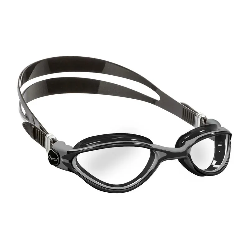 Billig Swimming Goggles Thunder Dark-Black-Silver Cressi DE203650
